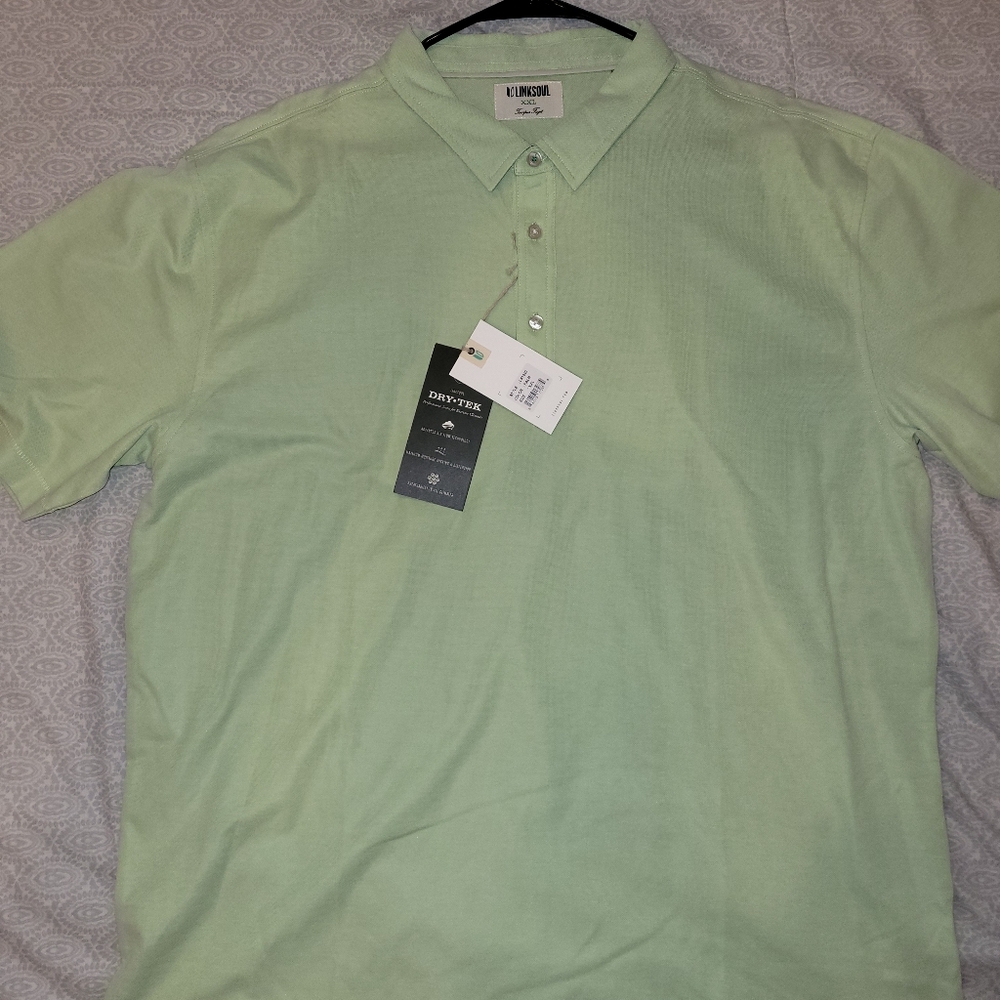 New with tags XXL Linksoul polo shirt